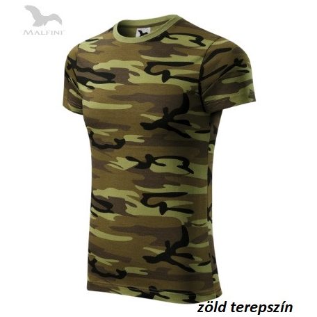 CAMOUFLAGE pamut póló