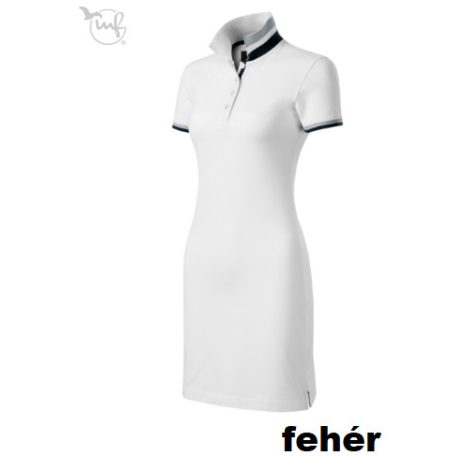 Malfini DRESS UP. Ruha, női-galléros , piké anyag, 100% pamut. Több szín.