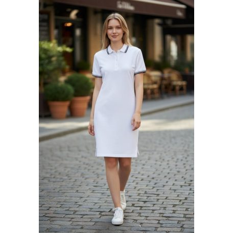 Malfini DRESS UP. Ruha, női-galléros , piké anyag, 100% pamut. Több szín.