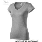MALFINI FIT V-nyakú női póló
