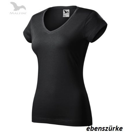 MALFINI FIT V-nyakú női póló