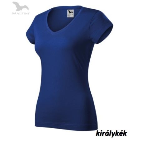 MALFINI FIT V-nyakú női póló