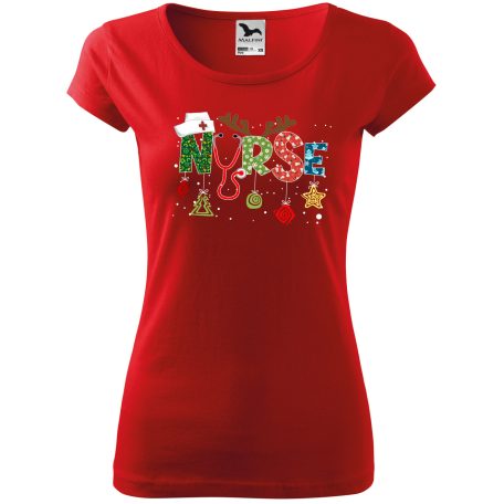 Karácsonyi póló egészségügyben dolgozóknak