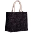 KI0273 JUTE CANVAS TOTE - Táska, közepes méret