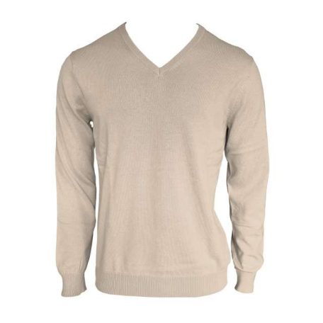 Férfi Pamut pulóver ,V-nyakú. OEKO-TEX® minősített.