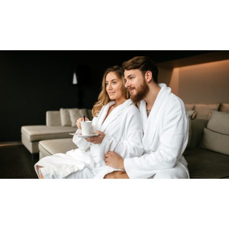 Fürdőköpeny uniszex . 100%pamut frottír.