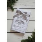 Karácsonyi hímzett törölköző