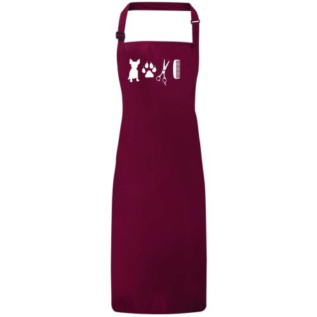 Kutyakozmetikus vízálló kötény