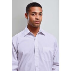 PREMIER férfi hosszú ujjú poplin ing. S-6XL-ig