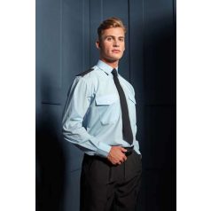 PREMIER férfi hosszú ujjú pilóta ing. 