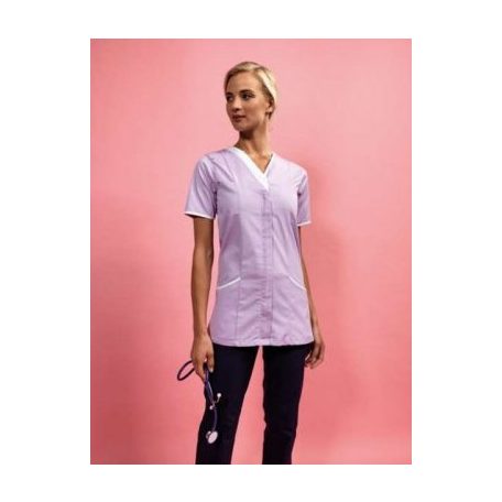 'DAISY' egészségügyi tunika-sötétkék/fehér