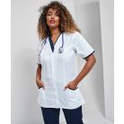 'DAISY' egészségügyi tunika-fehér/kék