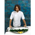 PREMIER ‘CULINARY’  szakácskabát, rövid ujjú, fehér.