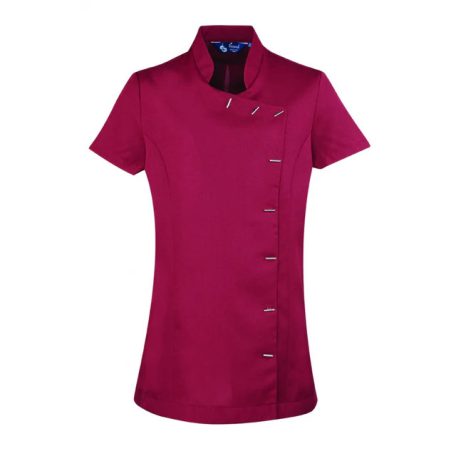 Orchidea egészségügyi, kozmetikus ruházat-bordó