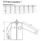 Malfini férfi ing - hosszú ujjú. 100%pamut. 4 szín !