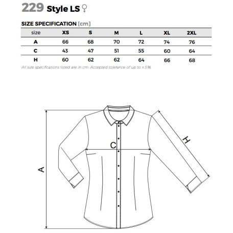STYLE Ing, női. Szín : fehér