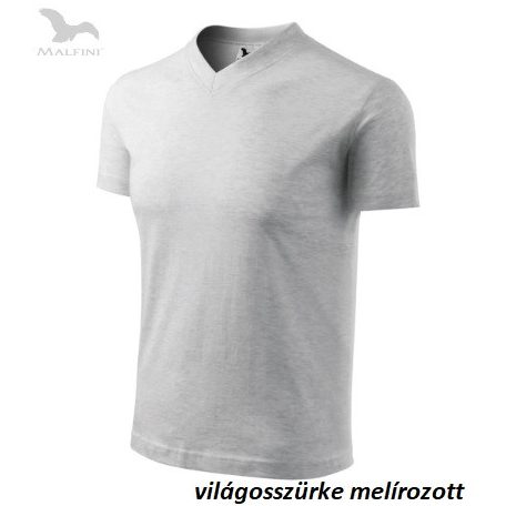 MALFINI Póló- uniszex, V nyakú
