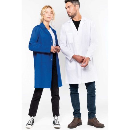 KARIBAN egészségügyi köpeny, hosszú ujjú, unisex.